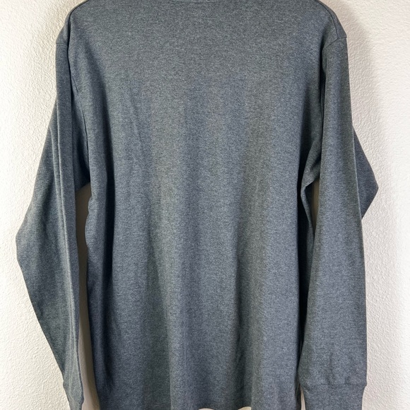 Uniglo Soft Brushed Crew Dark Gray XL Long Sleeve NWT - Picture 4 of 8